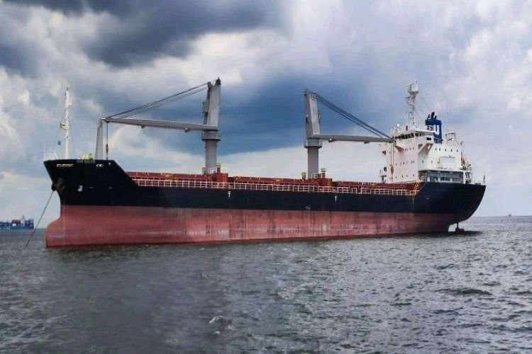 Photograph of the Geared Bulk Carrier: ASH BALTIC           (IMO: 9606493). Documented in UK and Regional Shipping Movements.