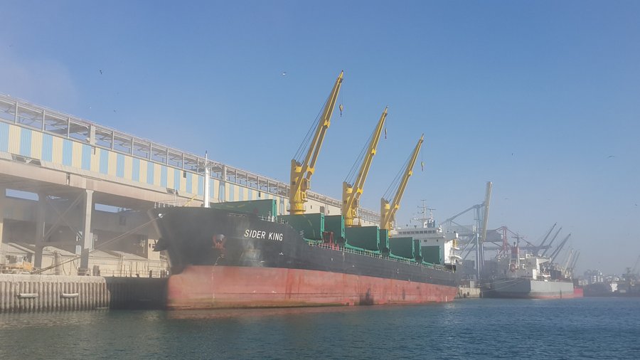 Transit: SIDER KING           entering English South Coast at The Dover Strait