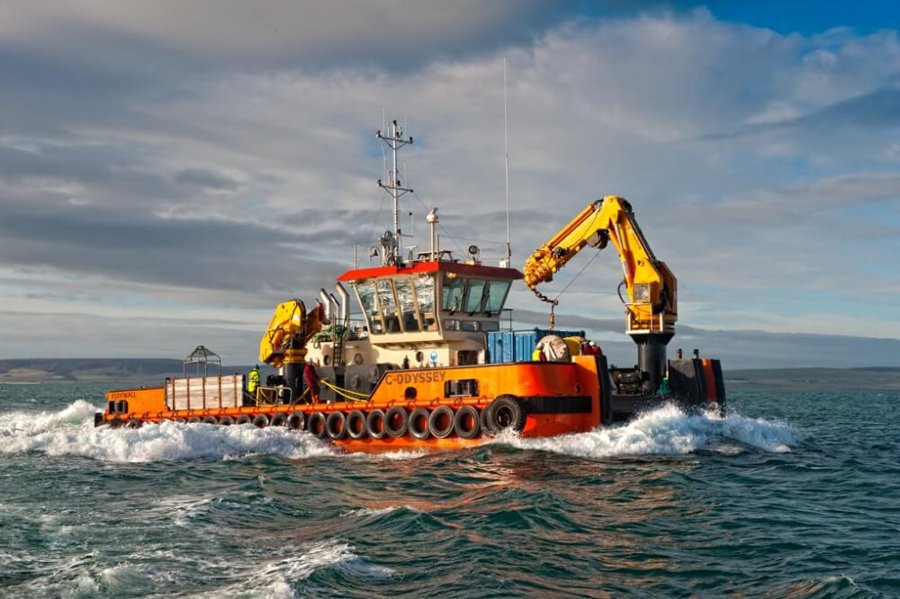  Scottish East Coast - C-ODYSSEY            transiting Aberdeenshire Coast