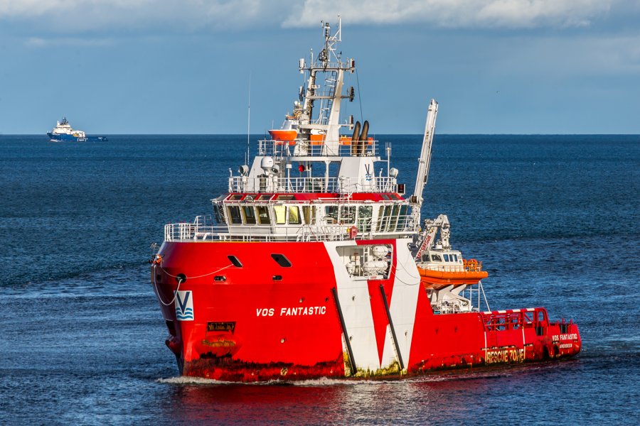  Scottish East Coast - VOS FANTASTIC transiting Aberdeenshire Coast