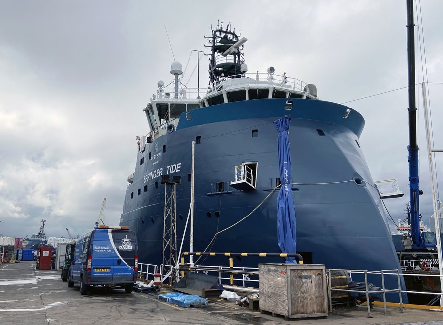 Aberdeen Departure: SPRINGER TIDE