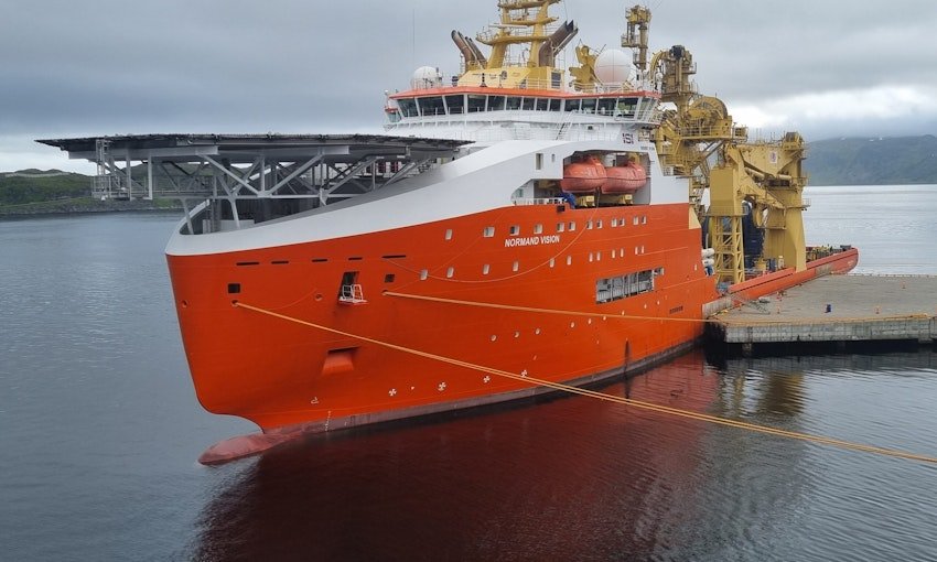 Transit: NORMAND VISION entering English South Coast at The Dover Strait