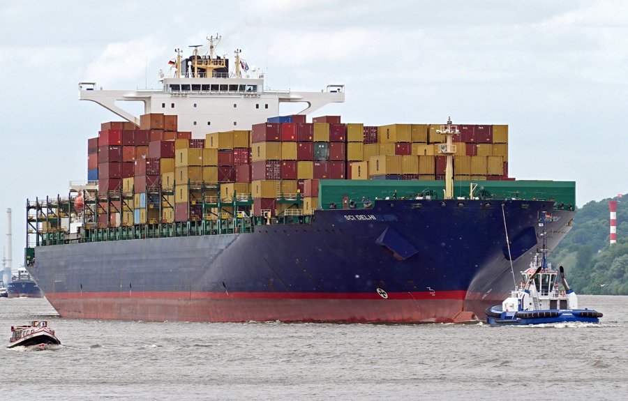 Transit: SCI DELHI            entering English South Coast at The Dover Strait