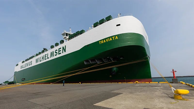 Photograph of the Vehicles Carrier (LCTC - Large Car and Truck Carrier): TRAVIATA             (IMO: 9700524). Documented in UK and Regional Shipping Movements.