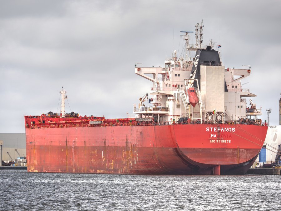 Transit: STEFANOS             entering English South Coast at The Dover Strait