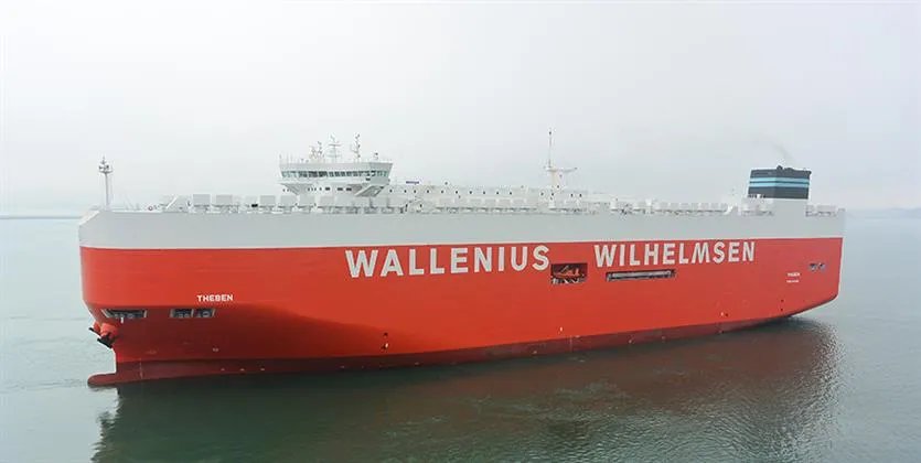 Transit: THEBEN               entering English South Coast at The Dover Strait