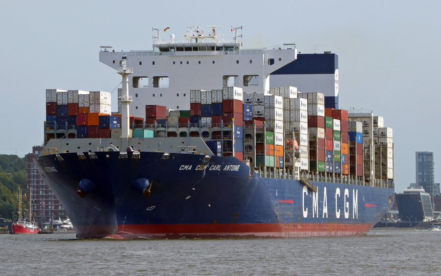 Thames Arrival: CMA CGM CARL ANTOINE