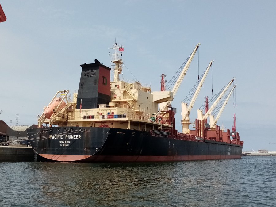 Cork Harbour Arrival: CALOBRA             