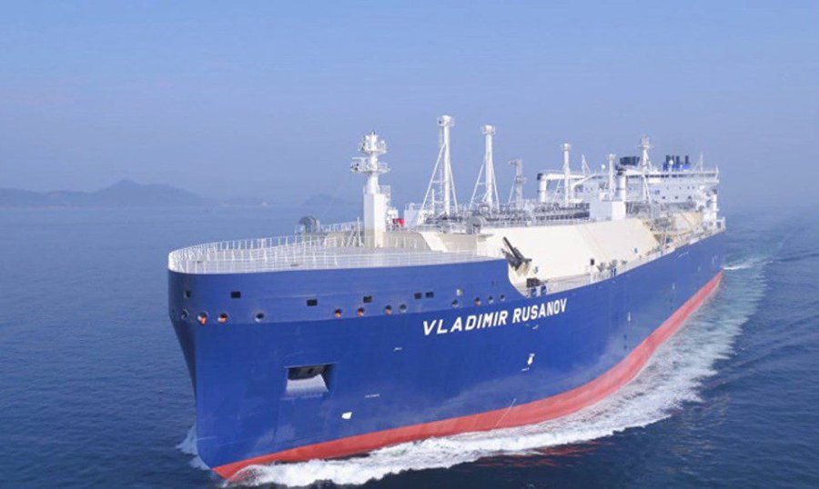  Irish Sea - VLADIMIR RUSANOV transiting North Channel Belfast