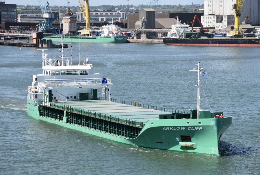 Southampton Departure: ARKLOW CLIFF