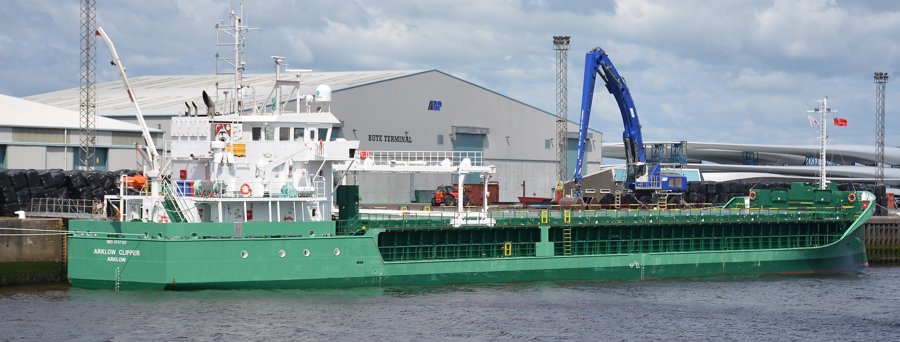  Irish Sea - ARKLOW CLIPPER       transiting Irish Sea off Wales