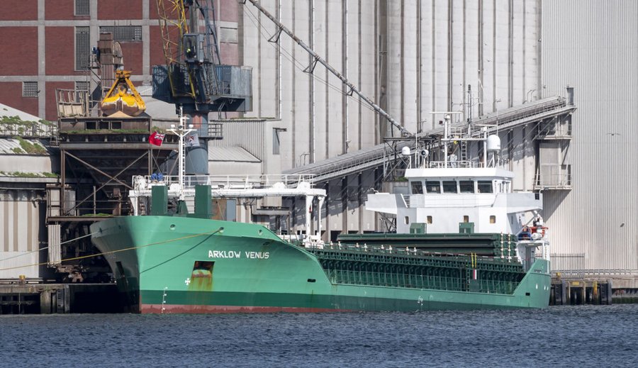 Belfast Arrival: ARKLOW VENUS