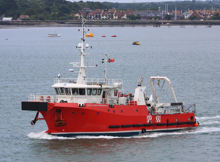 Aberdeen Departure: DSV CURTIS MARSHALL 