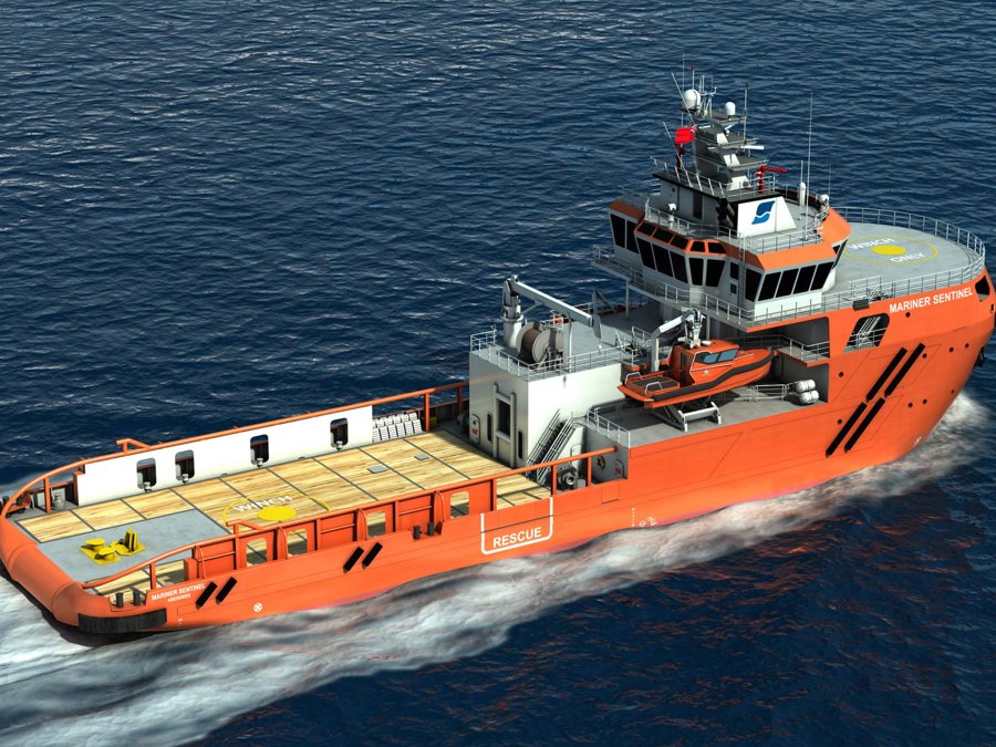 MARINER SENTINEL     transiting Aberdeenshire Coast on the Scottish East Coast  