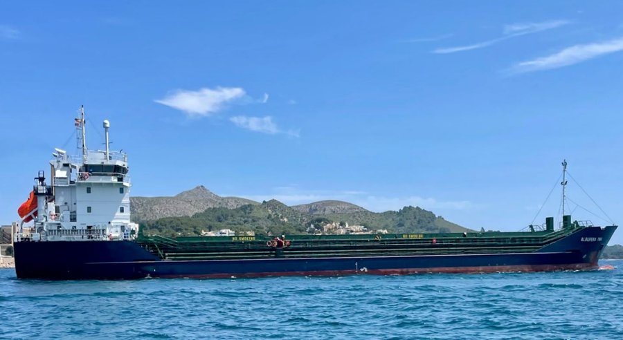 Photograph of the General Cargo Ship (Mini Bulker): ALBUFERA TMA         (IMO: 9786798). Documented in UK and Regional Shipping Movements.