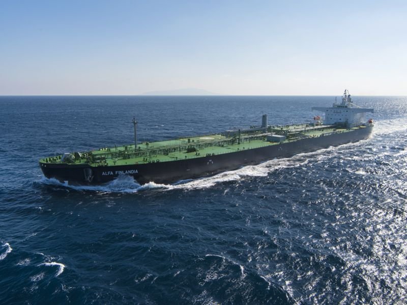  Irish Sea - ALFA FINLANDIA       transiting St Georges Channel