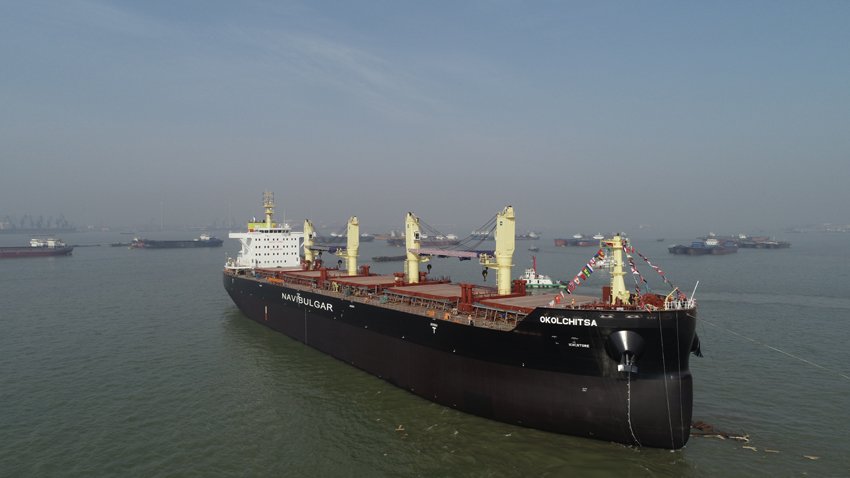 Transit: OKOLCHITSA           entering English South Coast at The Dover Strait