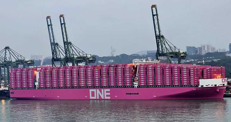 Felixstowe Departure: ONE INTELLIGENCE    