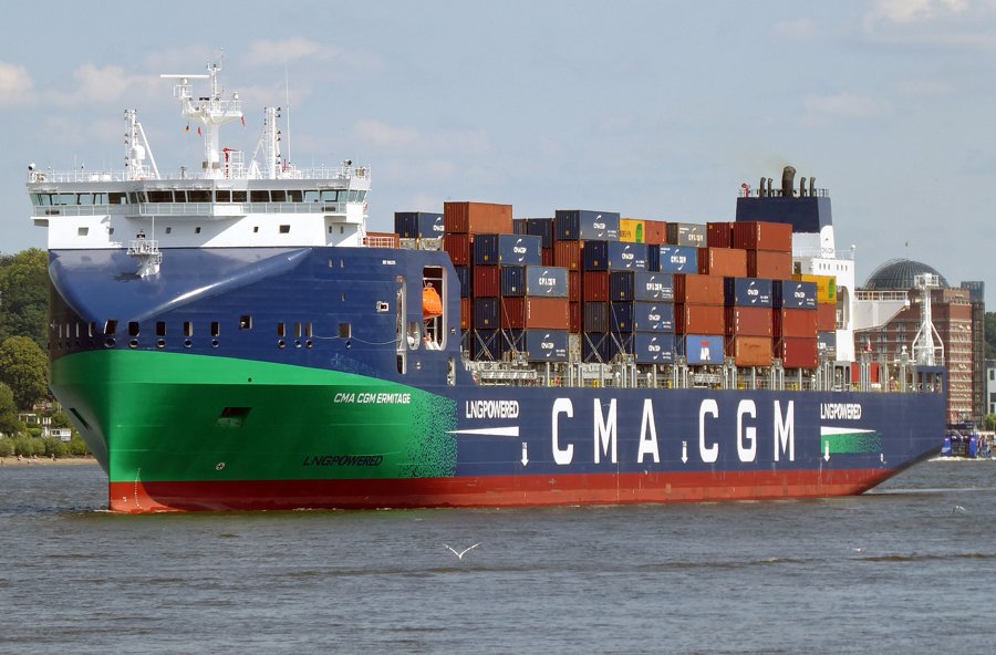 Teeside Arrival: CMA CGM ERMITAGE