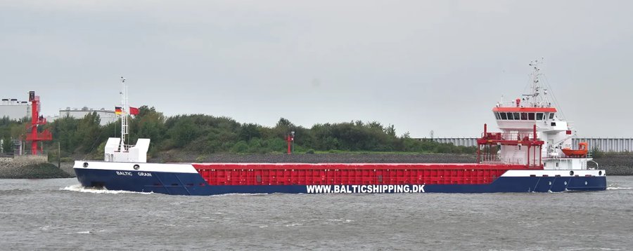 Humber Departure: BALTIC GRAIN