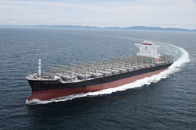  Scottish North Coast - OOCL VERACRUZ        transiting Pentland Firth