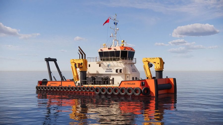  Scottish East Coast - C TROJAN             transiting Tayside Coast